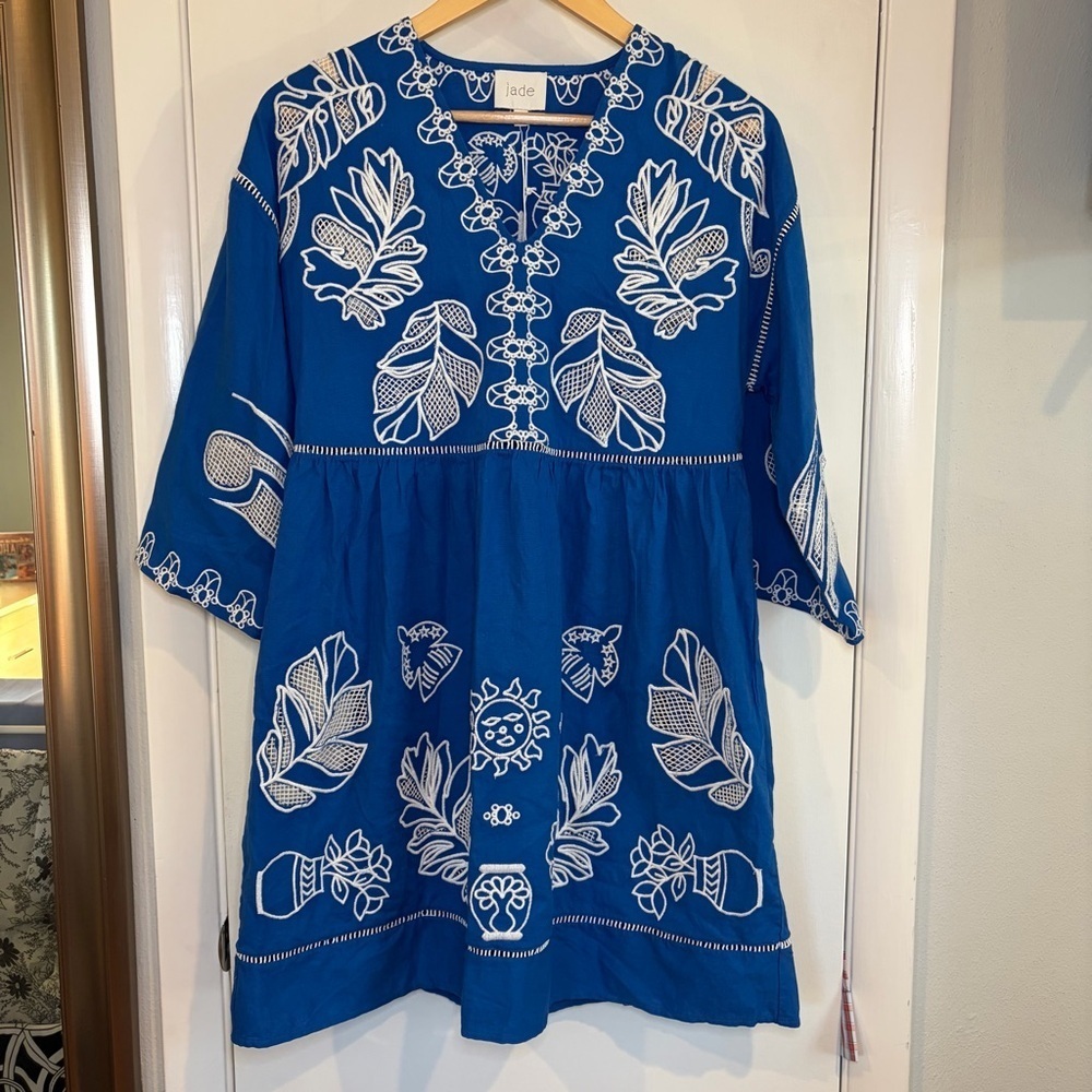 Johnny Was Barbara Mini Dress NWT - Divine Oasis. Size: XS. - Picture 2 of 8